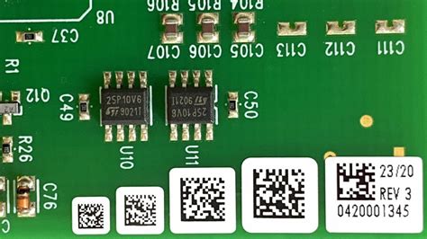 rfid pcba label|pcb serial number labeling.